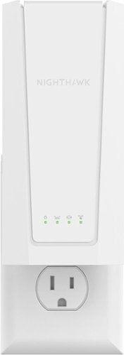 NETGEAR - BE5000 Dual-Band Wi-Fi 7 Wall Plug Range Extender - White