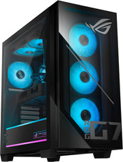 ASUS - ROG GM700 Gaming Desktop - AMD Ryzen 7 8700F - 32GB Memory - NVIDIA GeForce RTX 5060Ti 16GB - 1TB SSD - Black