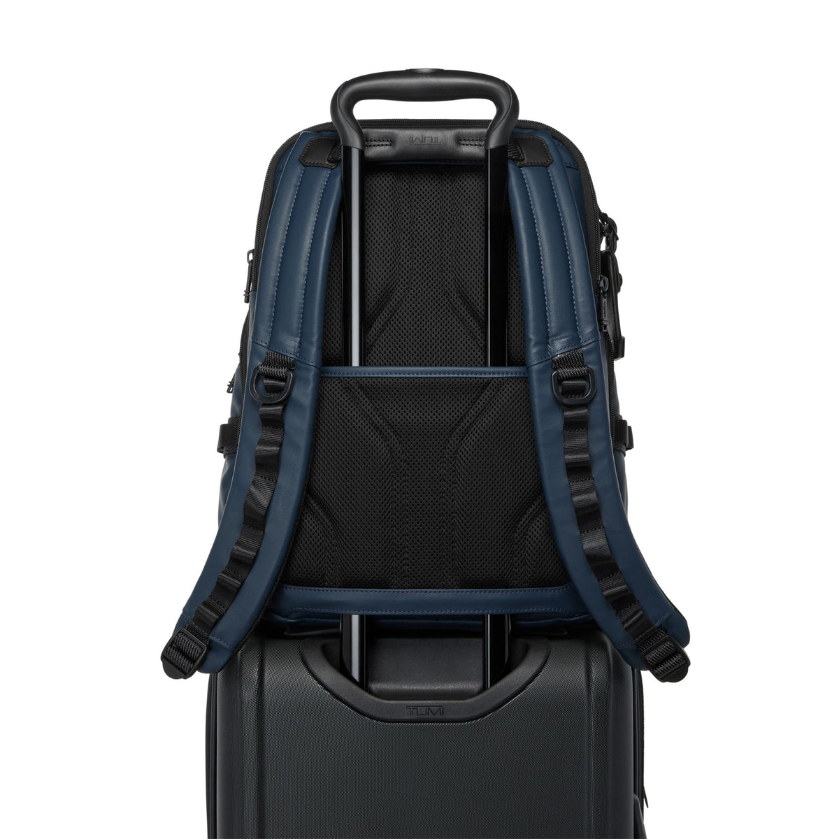 TUMI - Alpha Bravo Navigation Backpack - Navy Coated Canvas