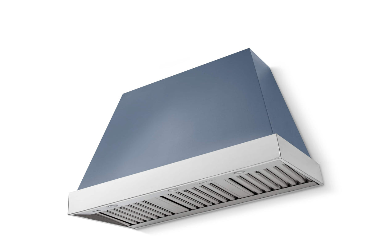 AGA - 48 inches - Externally Vented - Wall Range Hood - Stone Blue