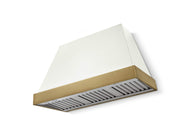 AGA - 48 inches - Externally Vented - Wall Range Hood - White