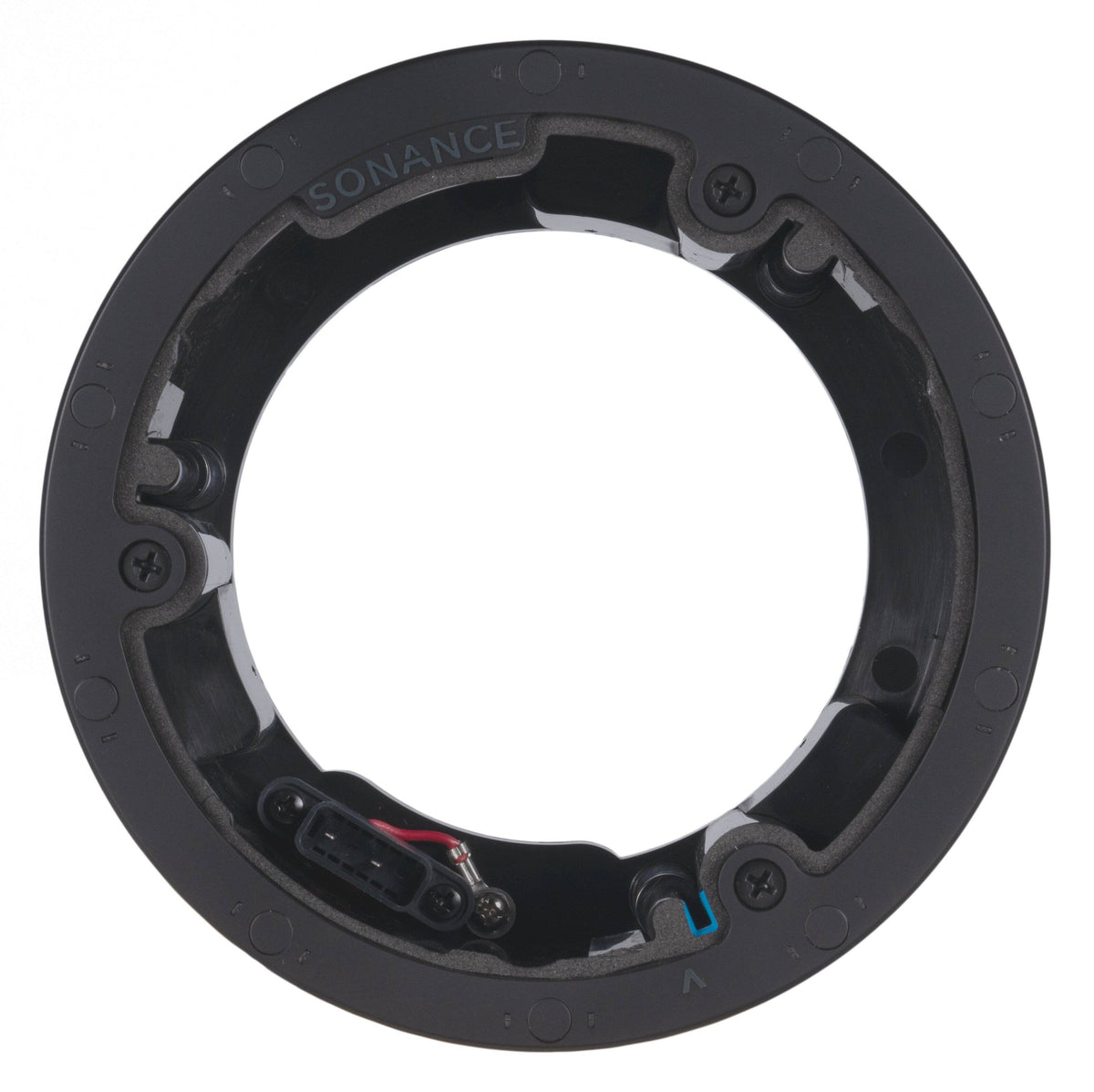 Sonance - VX46R SST SINGLE SPEAKER - Visual Experience Series 4-1/2" 2-Way Single Stereo In Ceiling Speaker (Each) - Paintable White