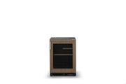 24"W 5.5 Cu. Ft. Viking Custom Panel Glass Door Undercounter Mini Fridge - Custom Panel Ready