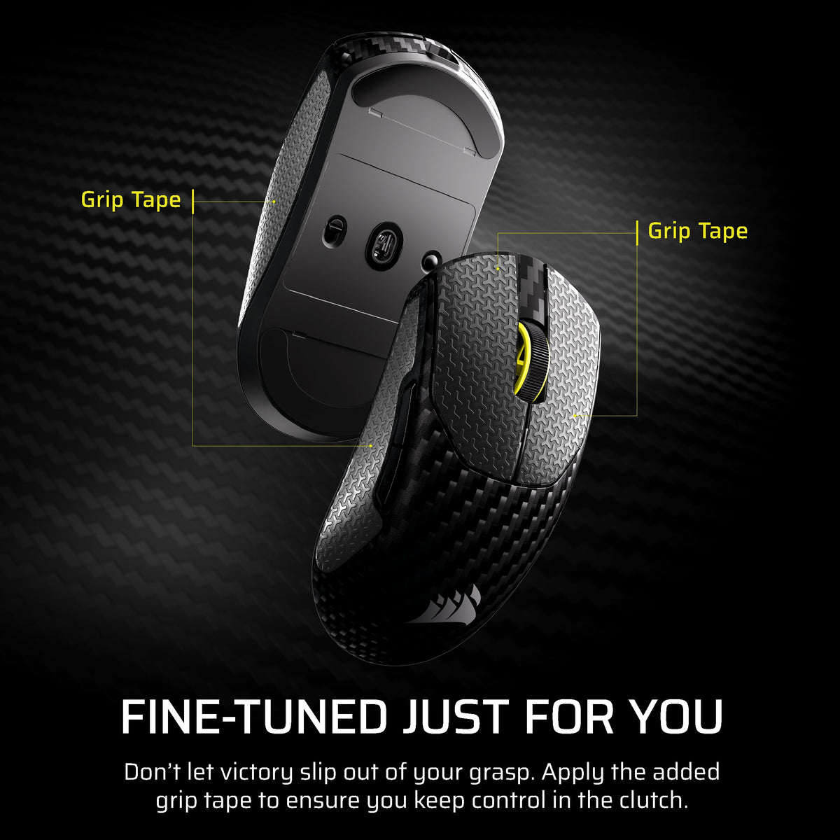 CORSAIR - SABRE v2 PRO Wireless FPS CF Gaming Mouse - Wireless - Black