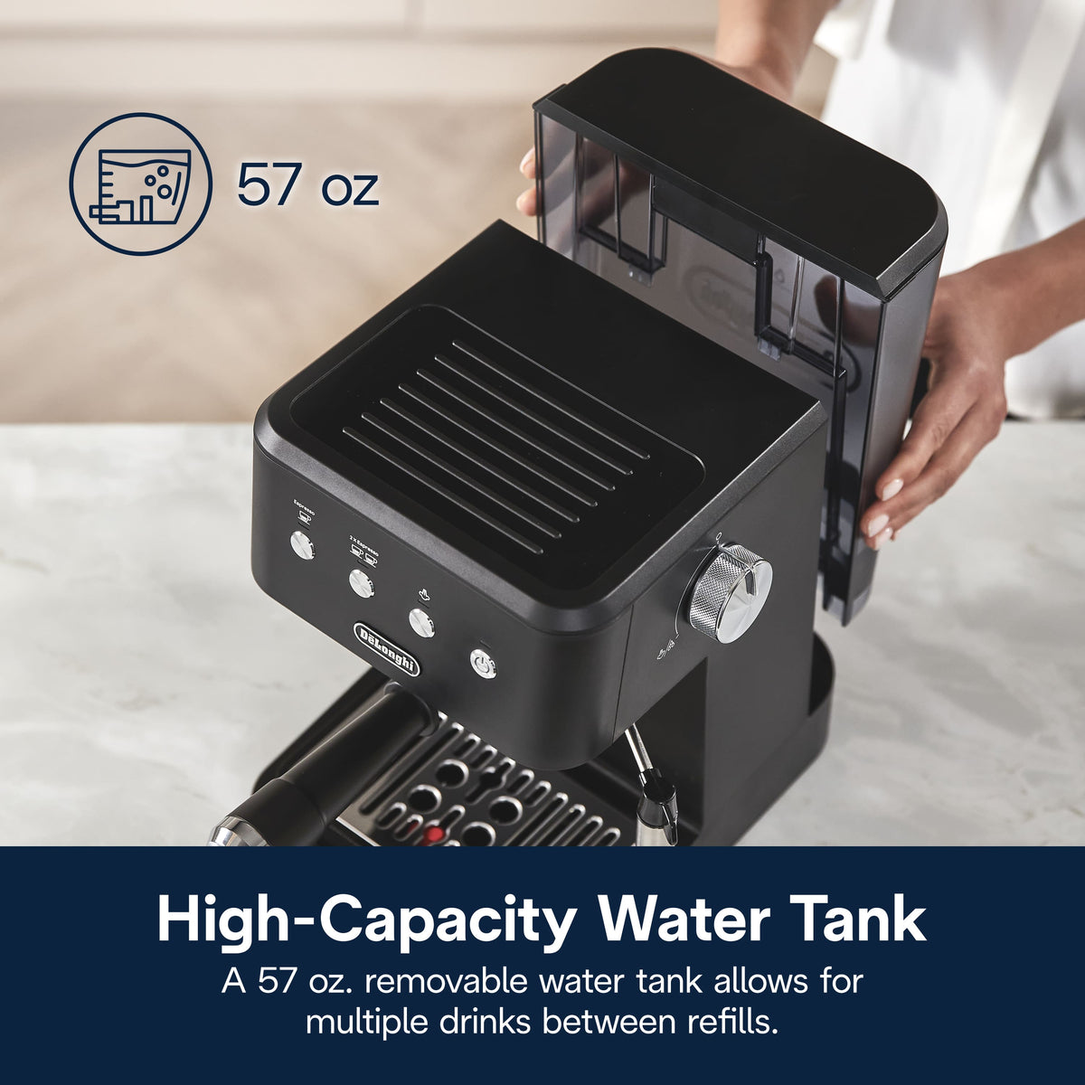 De'Longhi - De’Longhi Classic Espersso Machine - Matte Black