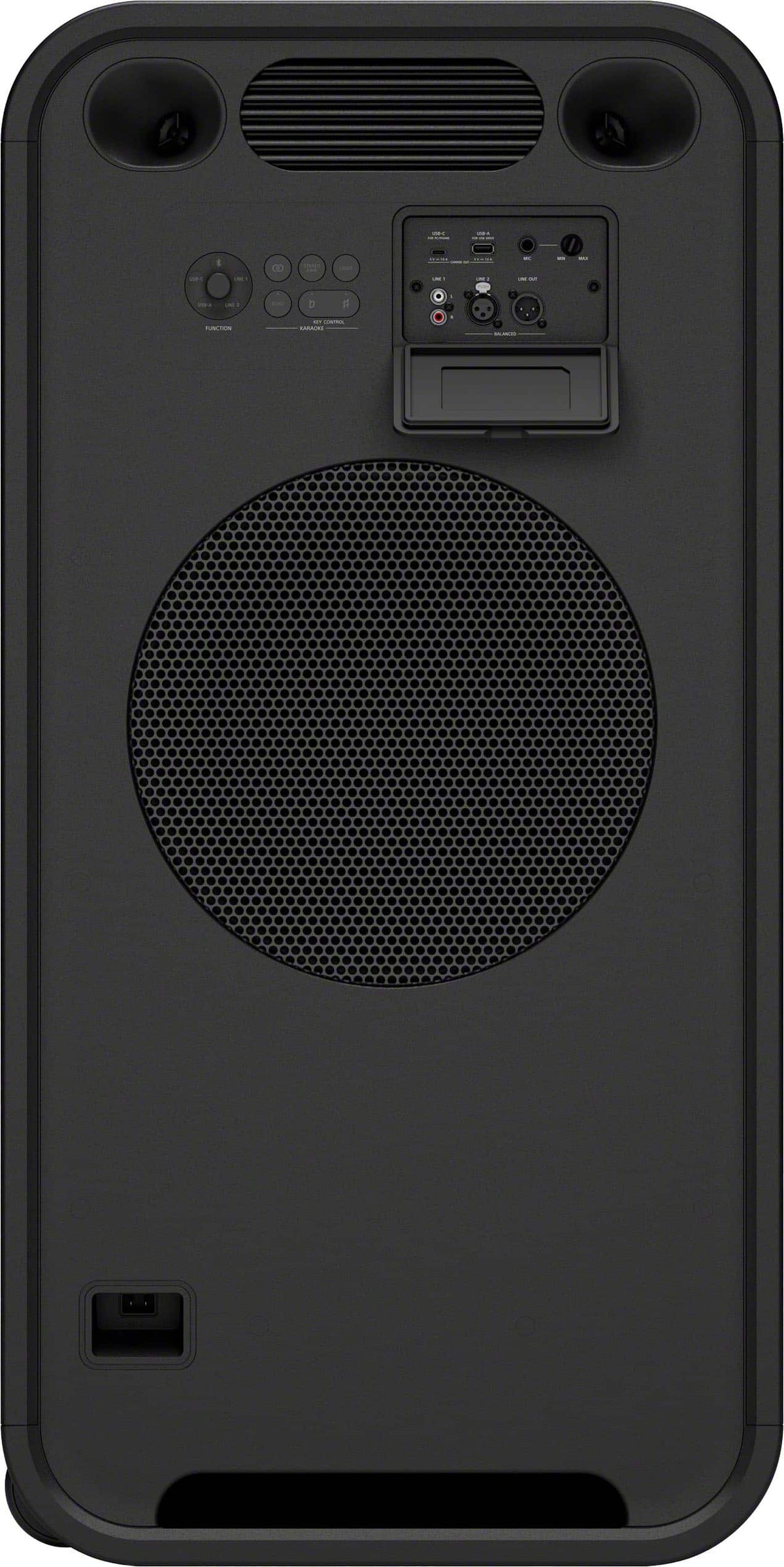 Sony - ULT TOWER MAX High-Powered Party Speaker with XLR/RCA Inputs - Black