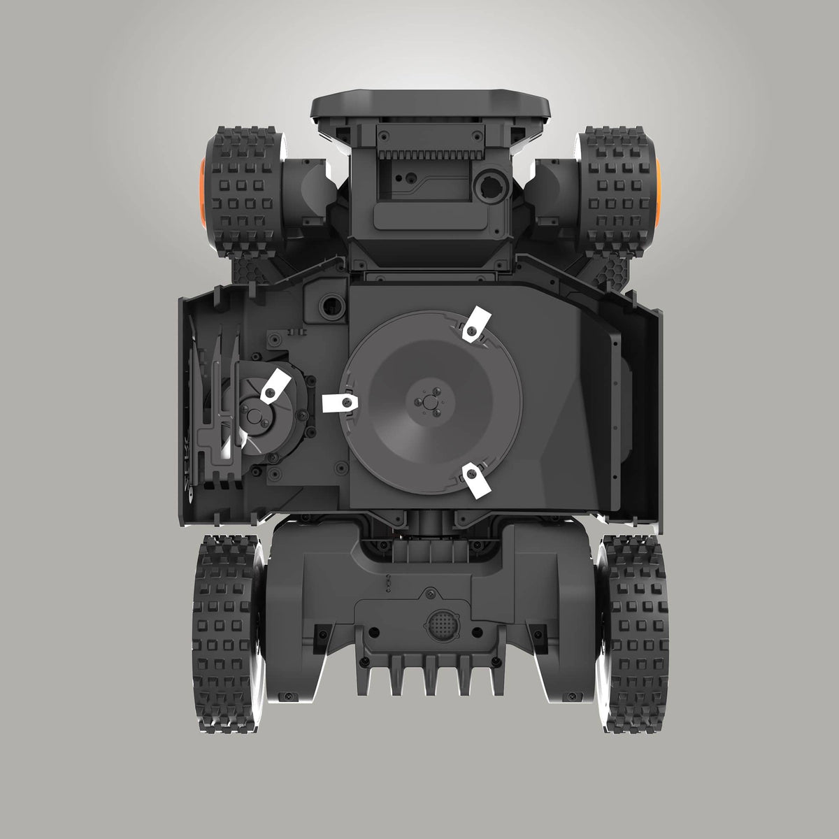 WORX - Landroid Vision 4WD 1/2 Acre Robotic Lawn Mower, AI Obstacle Avoidance, Cloud Navigation, Auto Mapping App Control WR342 - Black