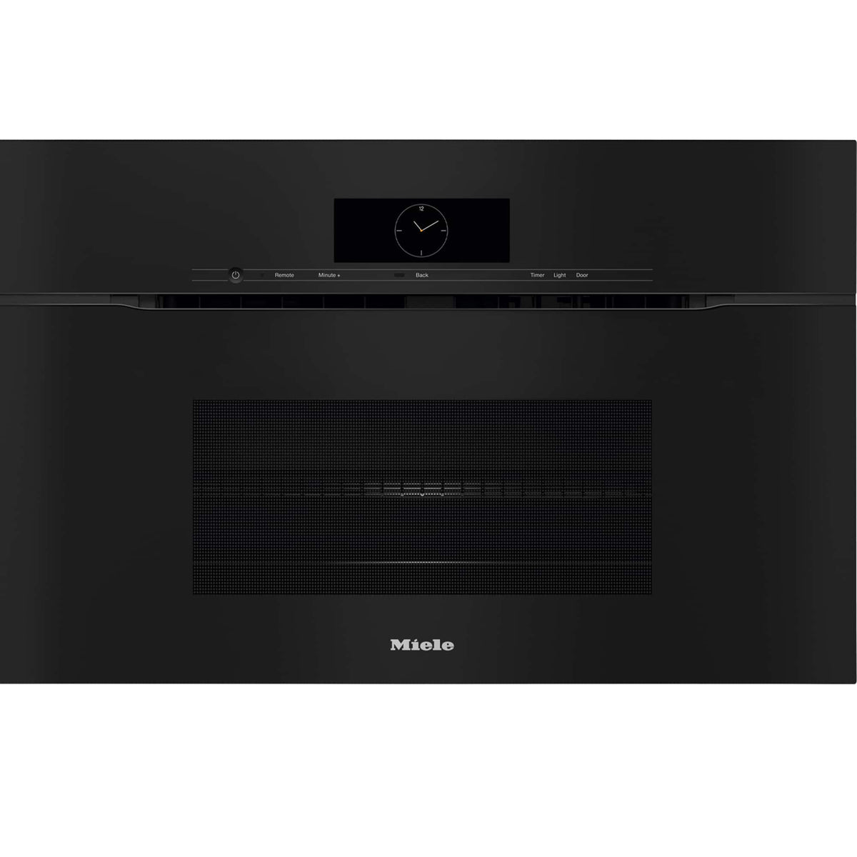 Miele - H7870 BMX 30" Handleless ArtLine M Touch Speed Oven w/ Convection and Microwave 1.52 cu ft - Obsidian Black