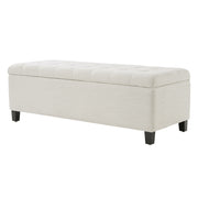 Upholstered Storage Ottoman Bench