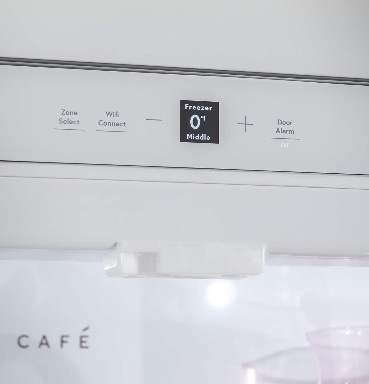 Café - 36 in. Wide 20.1 Cu. Ft. Smart Integrated Bottom-Freezer Built-In Counter-Depth Refrigerator - Left Swing - Custom Panel Ready