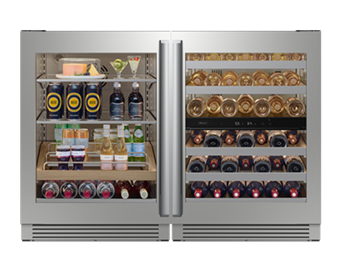24" Undercounter Panel Kit Compatible with Dacor Undercounter Wine and Refrigeration - Silver