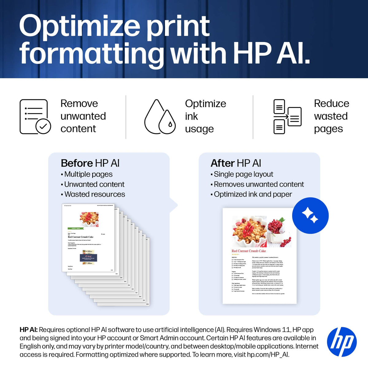 HP - Smart Tank 7603 Wireless All-in-One AI-Enabled Cartridge-Free Supertank Inkjet Printer w/ Fax and 3 Yrs of Ink Included¹ - Basalt