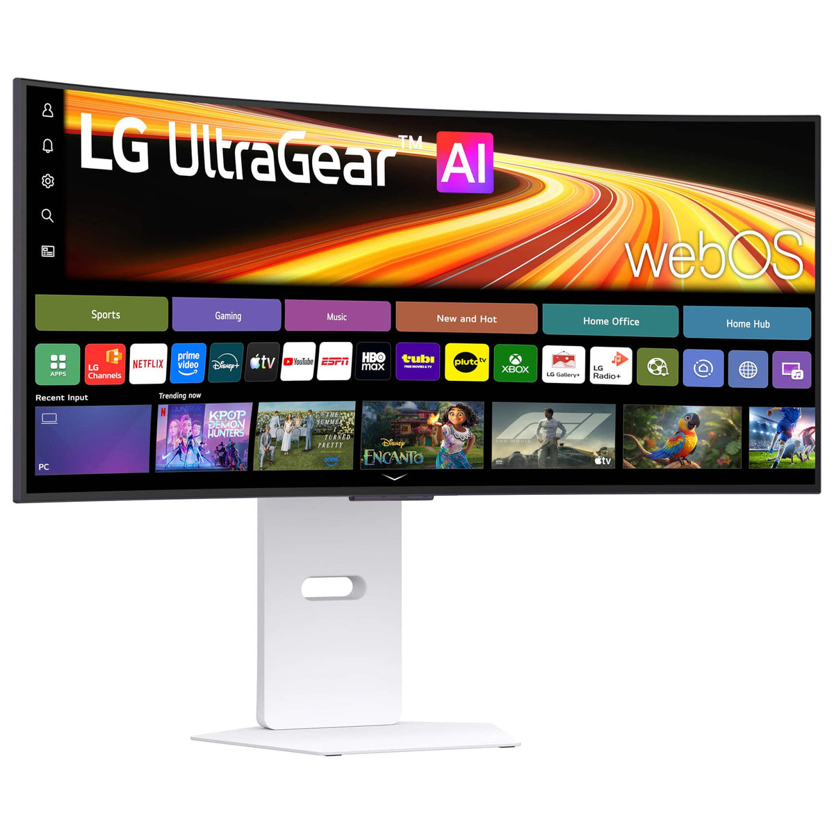 LG - UltraGear 34" OLED WQHD 240Hz 0.03ms G-SYNC FreeSync Premium Pro Gaming Monitor with DisplayHDR400 TRUE - White