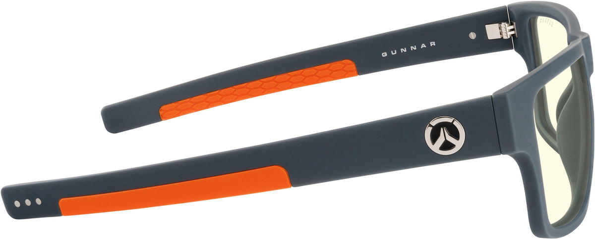 GUNNAR - Overwatch Ultimate Computer Glasses with Blue Light Reduction , Clear Lenses - Ash