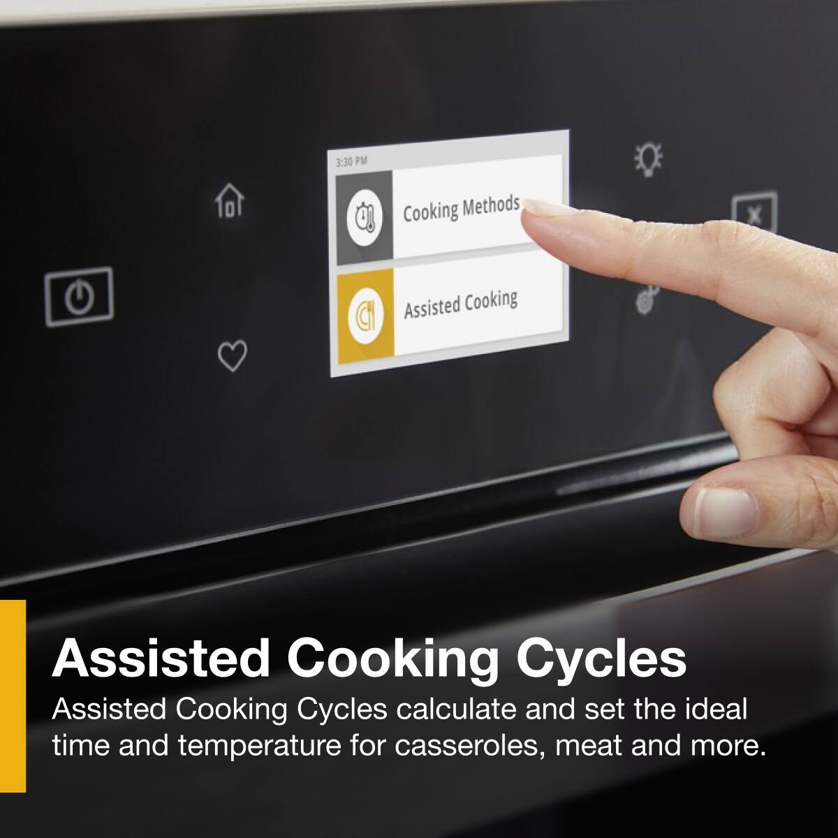 Whirlpool - 4.3 Cu. Ft. Single Wall Oven with Air Fry When Connected .- Fingerprint Resistant - Stainless Steel