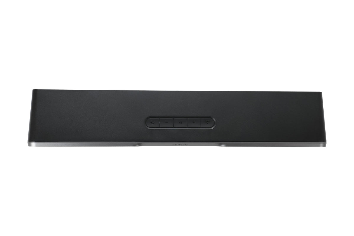 Edifier - QS30 2.0 Bluetooth Gaming Soundbar with Halo Lighting (1-Piece) - Black