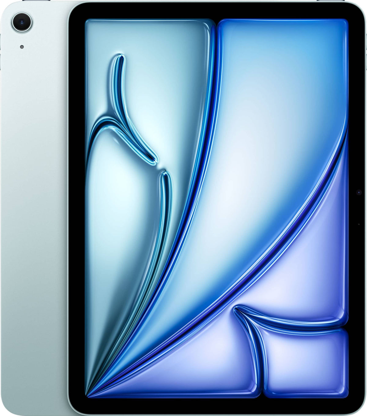 Apple - Geek Squad Certified Refurbished11-inch iPad Air M4 chip Wi-Fi 128GB - Blue