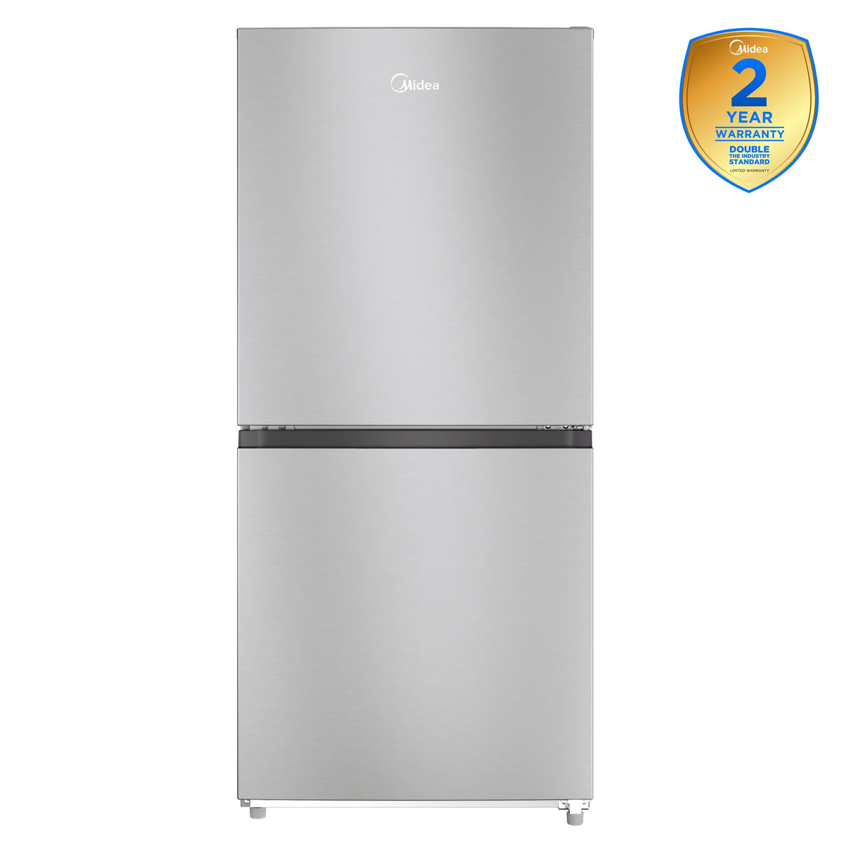 Midea - 20 cu. ft. 50/50 Flex™ 3-in-1 Garage Ready Frost Free Convertible Freezer with Energy Star Certification - Stainless Steel