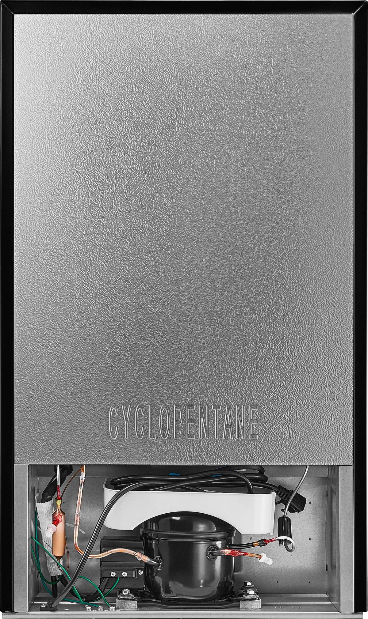 Insignia™ - 4.4 Cu. Ft. Mini Fridge with Door Storage and ENERGY STAR Certification - Stainless Steel