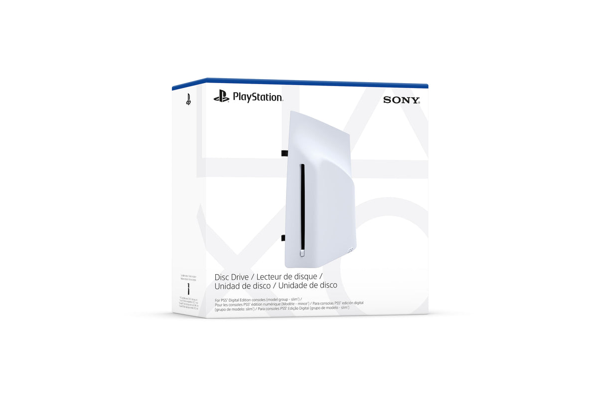 Sony Interactive Entertainment - Disc Drive For PS5 Digital Edition Consoles (model group – slim) - White