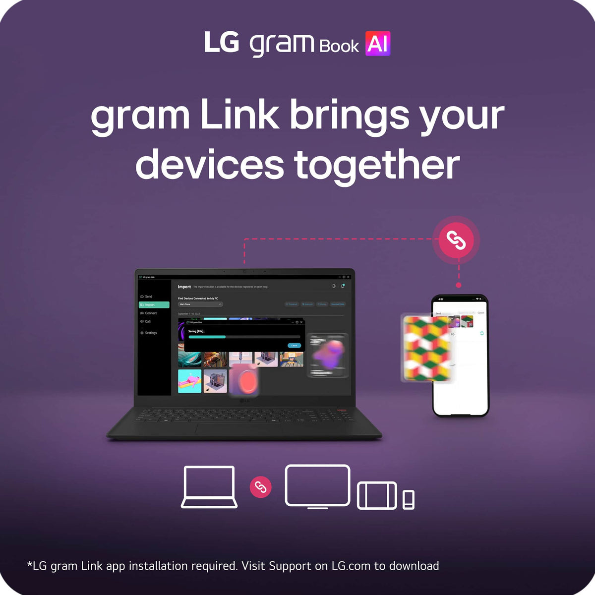 LG - gram Book 15" 2K Touchscreen Laptop - Intel Core Ultra 5 Processor 115U - 16GB RAM - 512GB SSD - Black