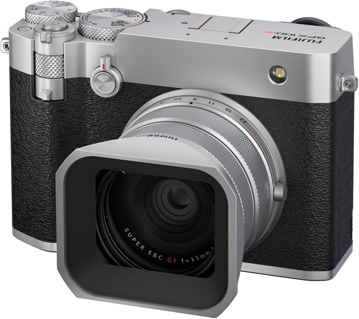 Fujifilm - GFX100RF Mirrorless Camera (Body Only) - Silver