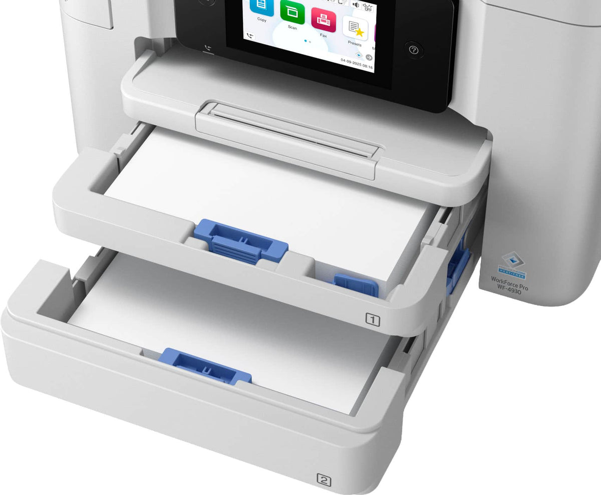 Epson - WorkForce Pro WF-4930 Wireless All-in-One Inkjet Printer - White