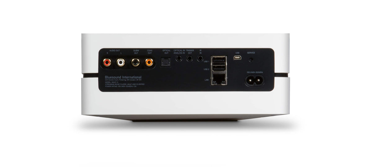 Bluesound - VAULT 2i 2TB Streaming Media Player - White