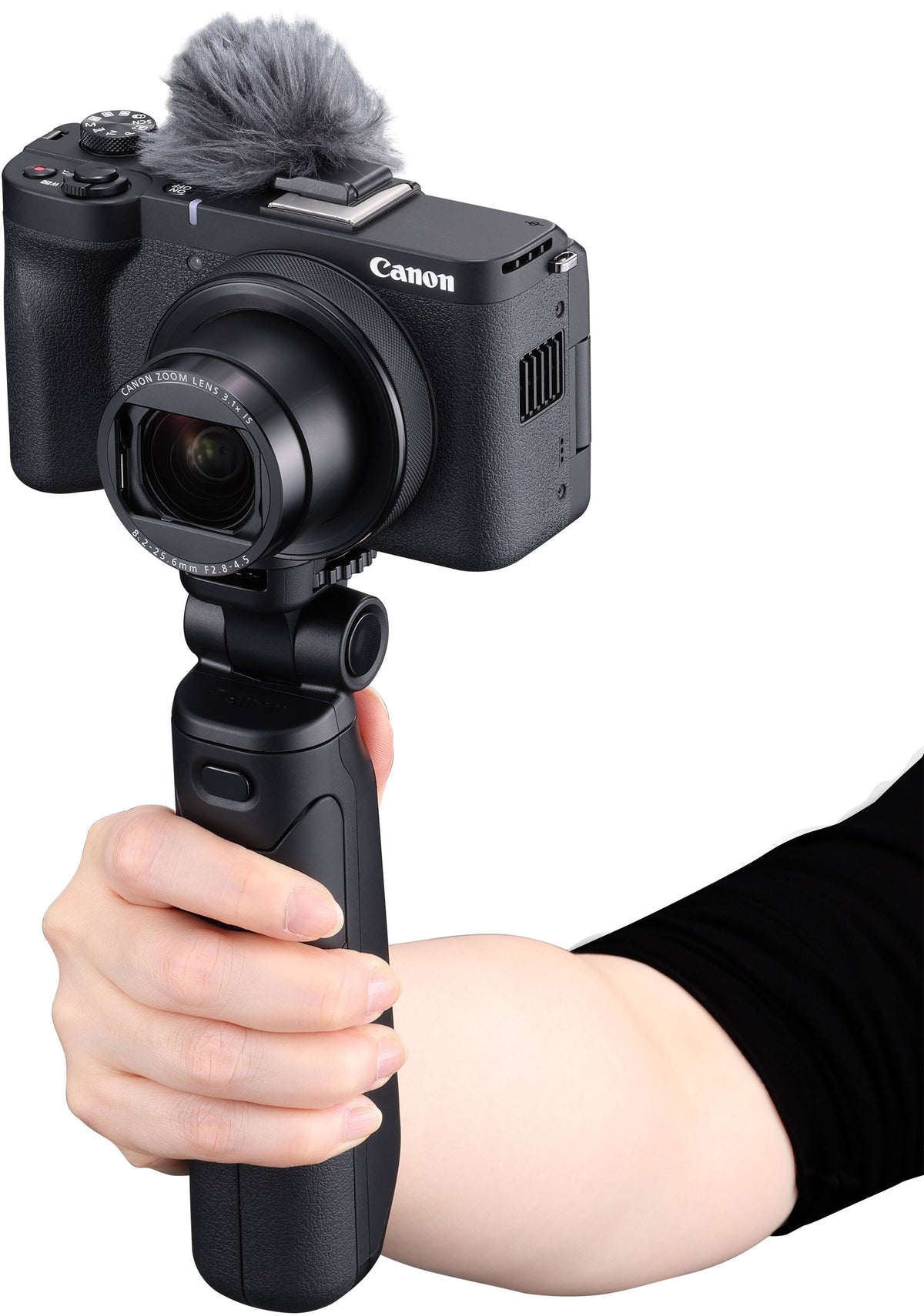 Canon - PowerShot V1 4K Video 24.2 -Megapixel Digital Camera Video Creator Kit - Black