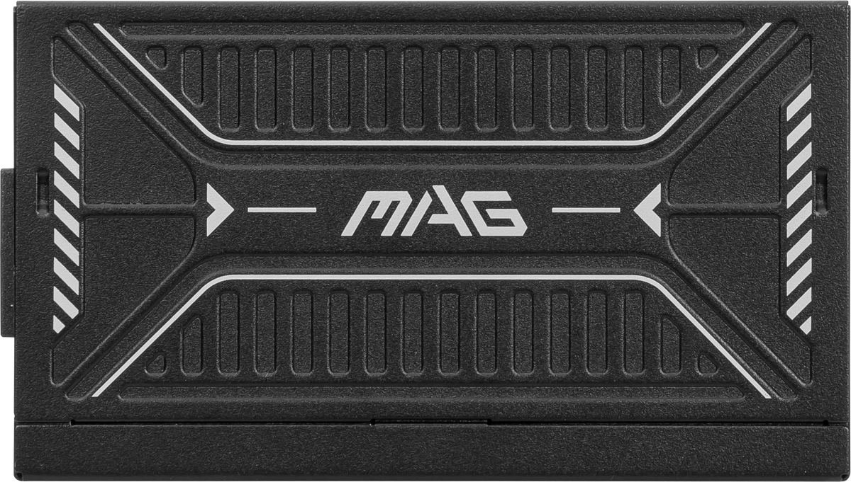 MSI - MAG A750GLS PCIE5 750W ATX 3.1 & PCIe 5.1 Ready Fully modular 80 Plus Gold Energy Efficiency Gaming Power Supply - Black