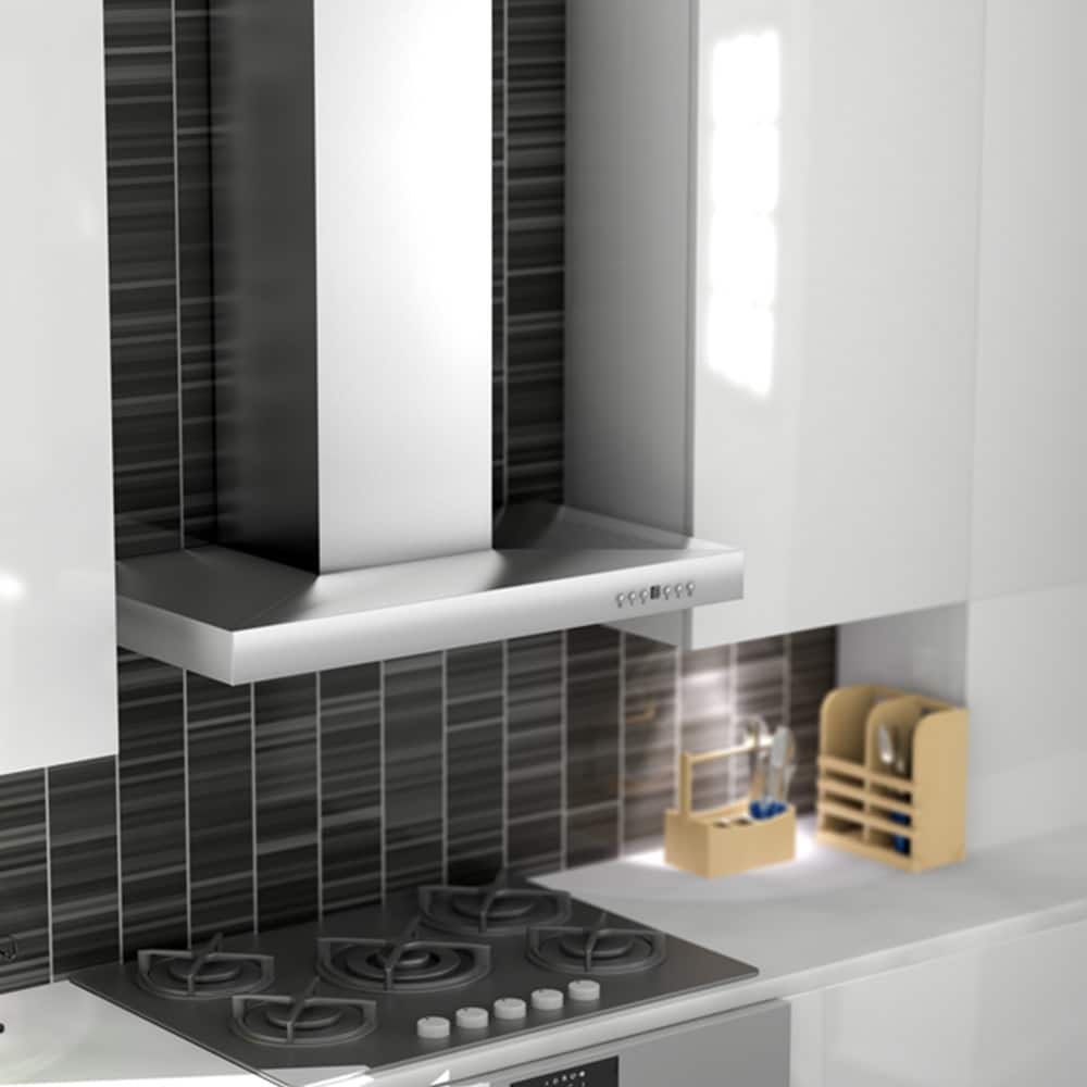 ZLINE - 30 inches - Externally Vented - Wall Range Hood - Stainless Steel
