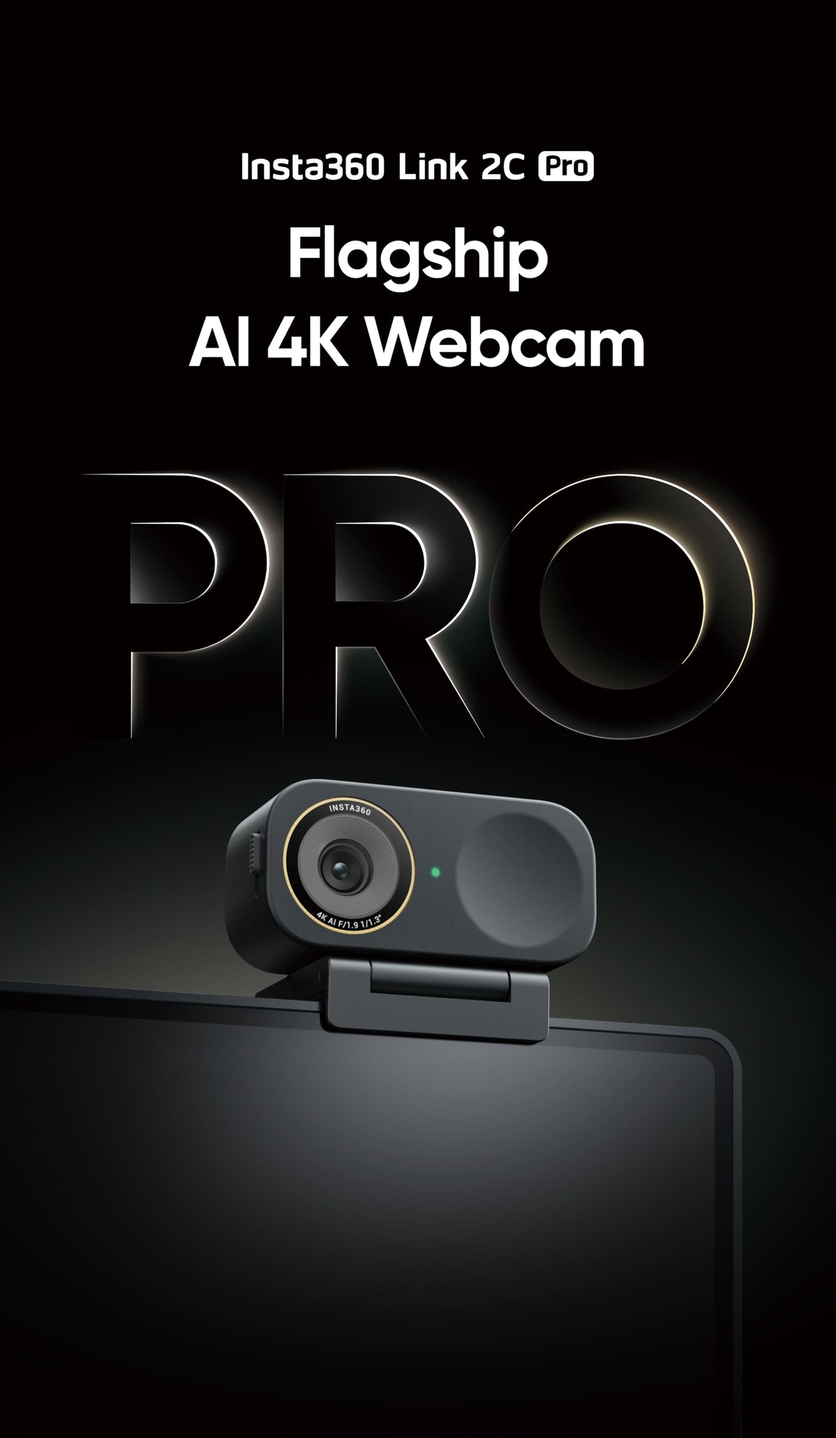 Insta360 - Link2C Pro - Black