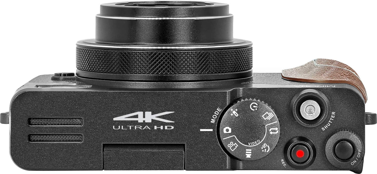 Minolta - MND35 64.0 Megapixel 4K Video Digital Camera - Black