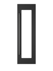 24"W. Door Panel for Viking Veil FDWCIC7240R Right Hinge Wine Models - Cast Black