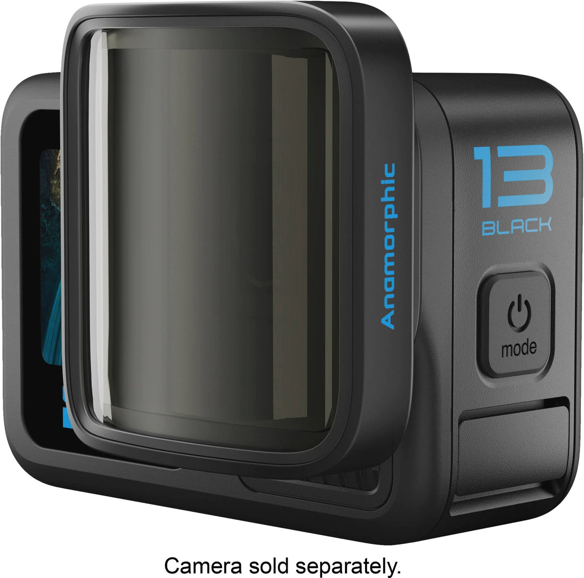 GoPro - Anamorphic Lens Mod for HERO13 Black - Black