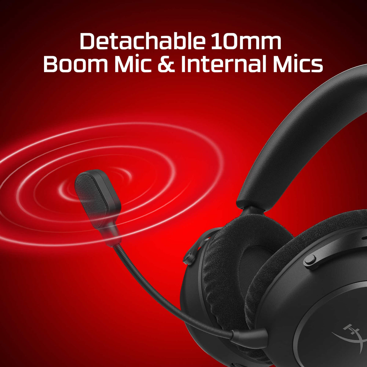 HyperX - Cloud Alpha 2 Wireless Gaming Headset for PC, PS5, PS4, Nintendo Switch, Mac, Mobile, and Bluetooth - Black