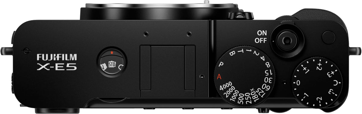 Fujifilm - X-E5 Mirrorless Camera Body - Black