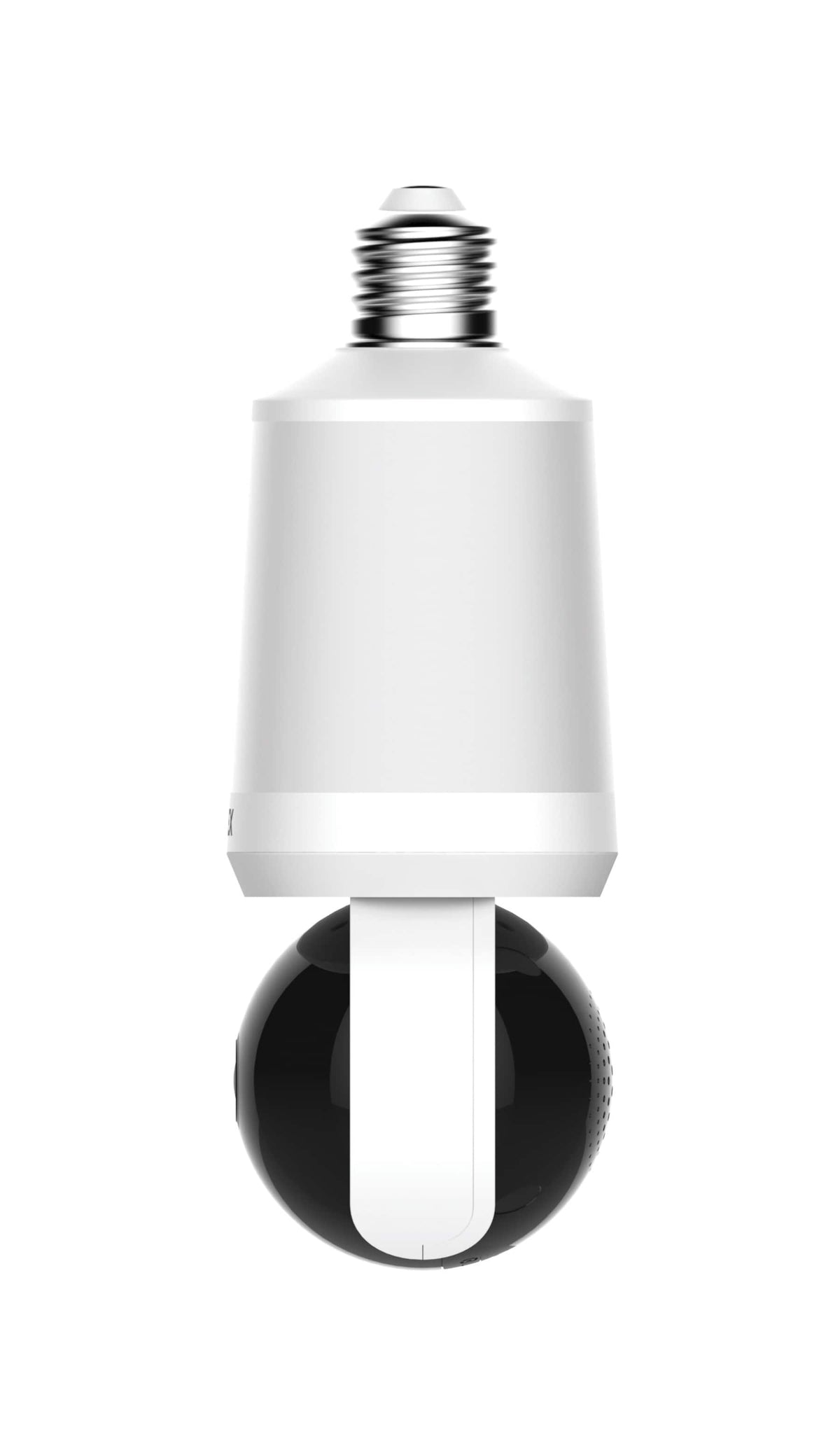 Lorex - Connect 2K Wi-Fi Smart Lightbulb Pan-Tilt Security Camera - White