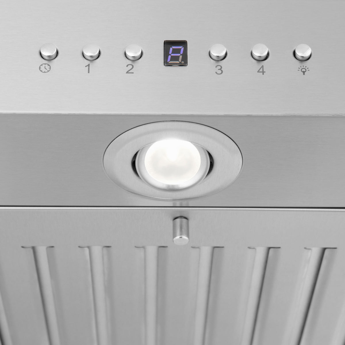 ZLINE - 48 inches - Externally Vented - Island Range Hood - Stainless Steel