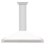 ZLINE Autograph Edition - 48 inches - Externally Vented - Wall Range Hood - White Matte