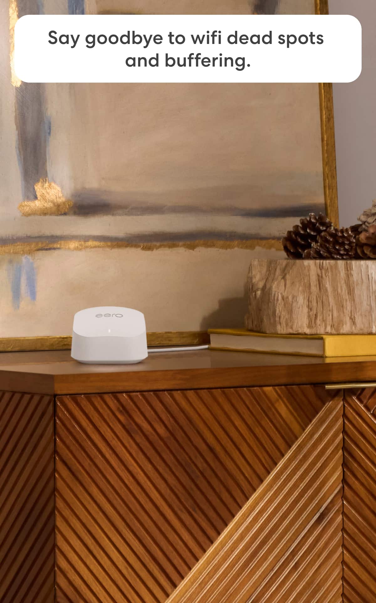 eero - 6+ mesh wifi system, 3 pk - White