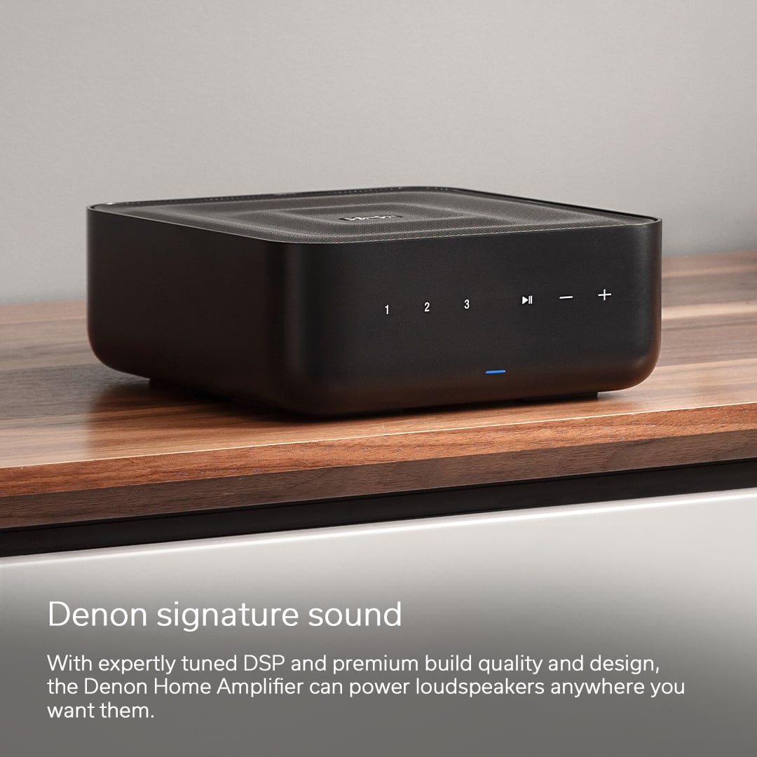 Denon - Home Amplifier 100W 2.0-Ch. Integrated Amplifier - Black