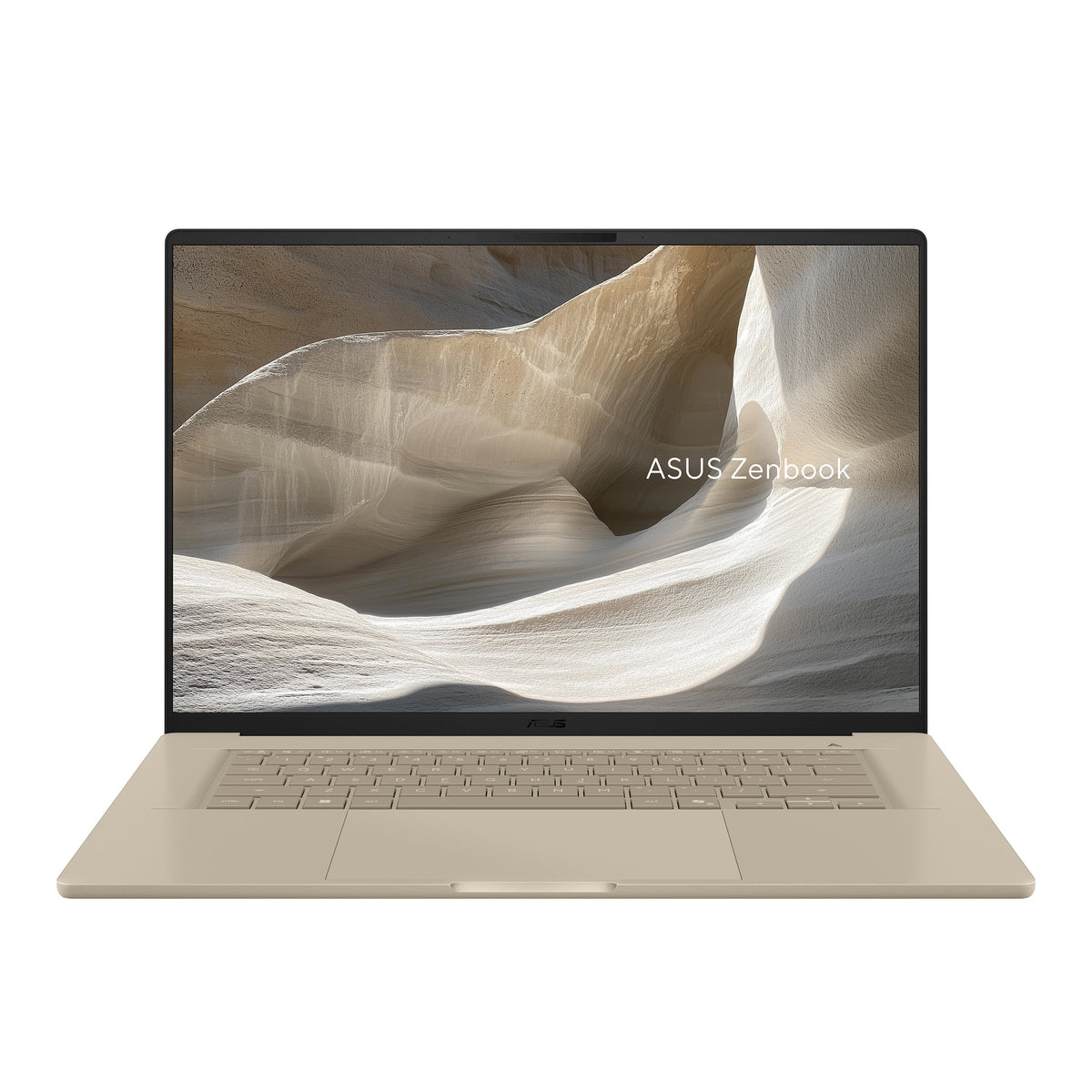 ASUS - Zenbook A16 16" 2K OLED Laptop - Snapdragon X X1 - 32GB RAM - 1TB SSD - Copilot+ PC - Zabriskie Beige