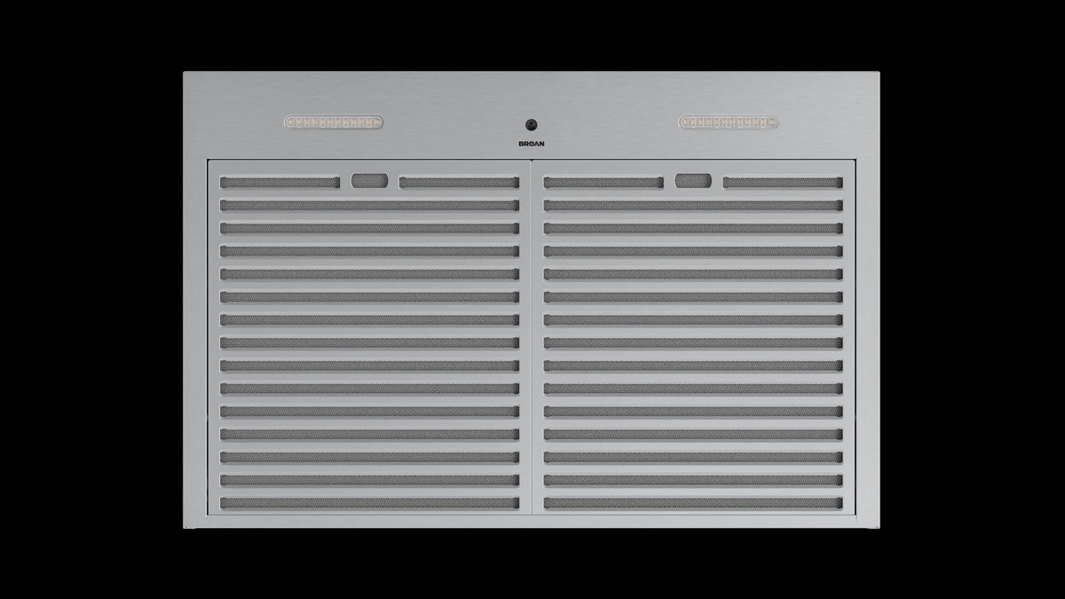 Broan - 30 inches - Convertible - Under cabinet Range Hood - Black