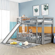 Functional Bunk Bed & Convertible Ladder And Slide