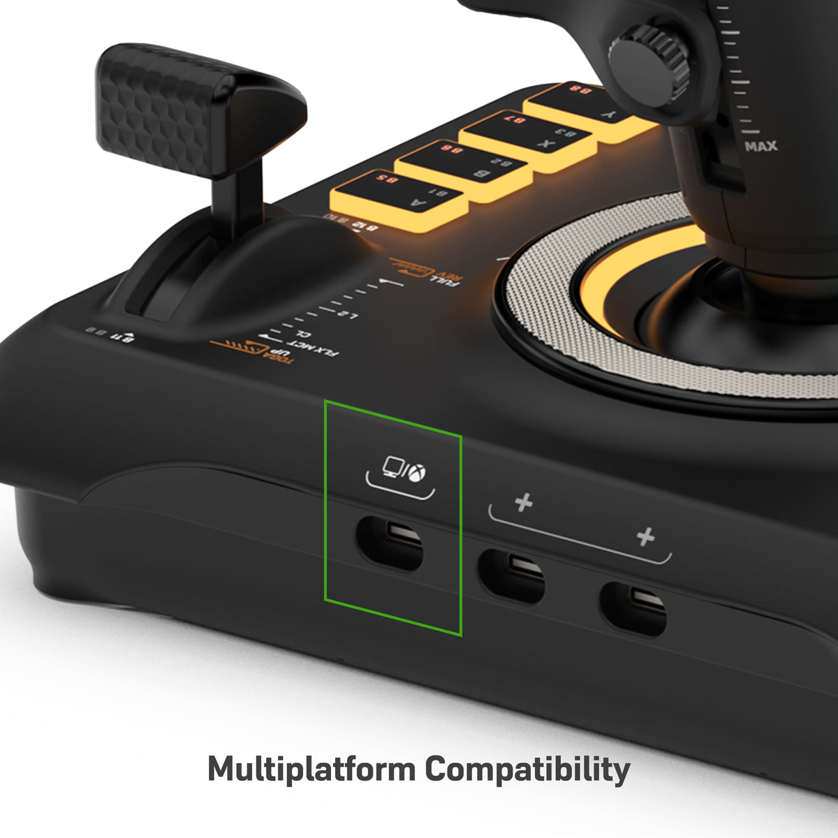 Turtle Beach - VelocityOne Flightstick Universal Simulation Controller for Xbox Series X and Windows PCs - Black