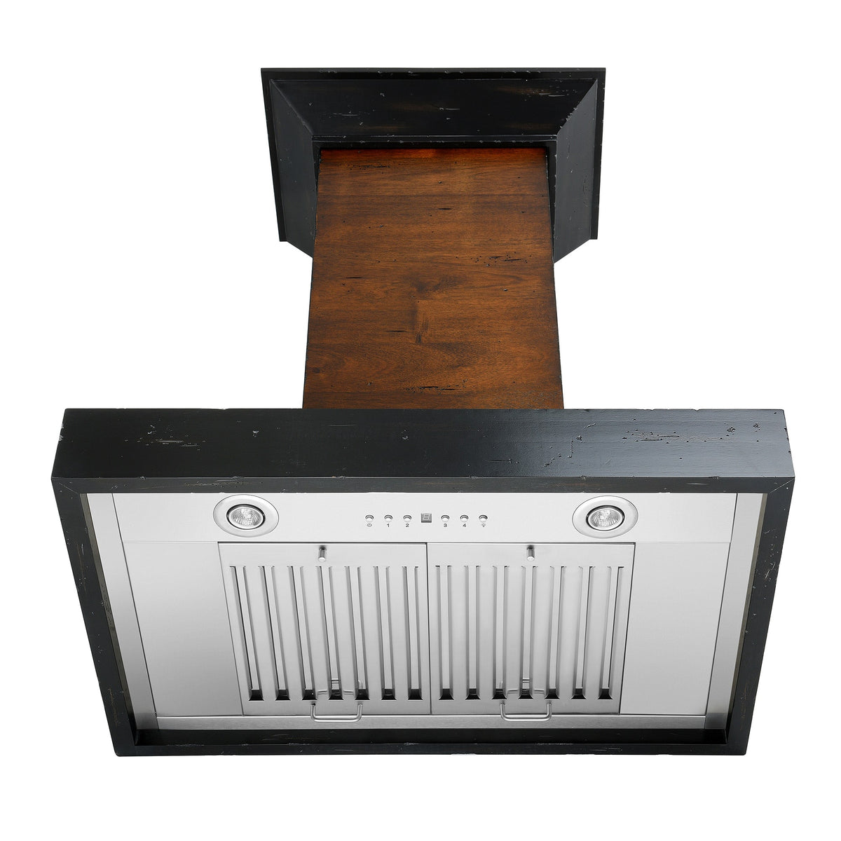 ZLINE - 30 inches - Externally Vented - Wall Range Hood - Walnut