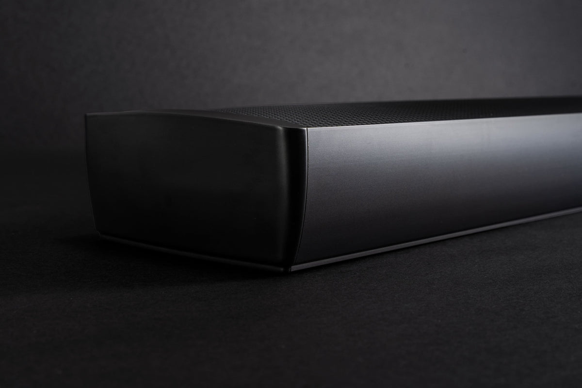 MartinLogan - Discrete Cinema SB65 2.5-Way Passive Soundbar, with Gen2 FMT and Six 4" Woofers, Designed to fit 65" TV's and above - Black