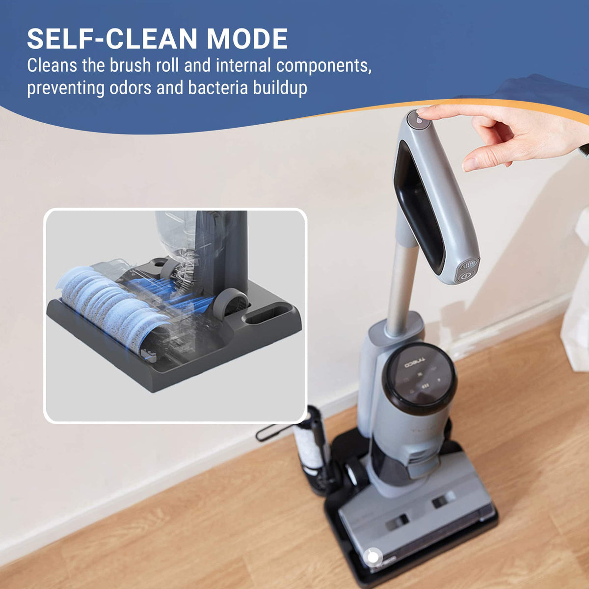 Tineco - GO XL Cordless Floor Washer - Gray