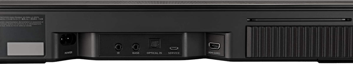 Bose - Smart Soundbar with Dolby Atmos and Voice Control - Black